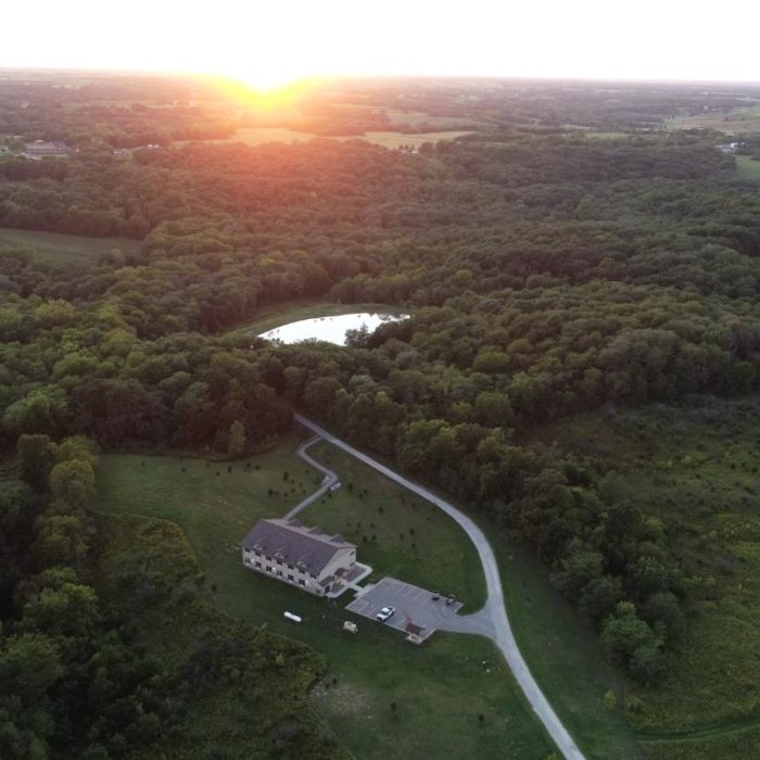 Aerial View of the Top of the World Ranch | Rehab Center