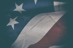 USA flag background